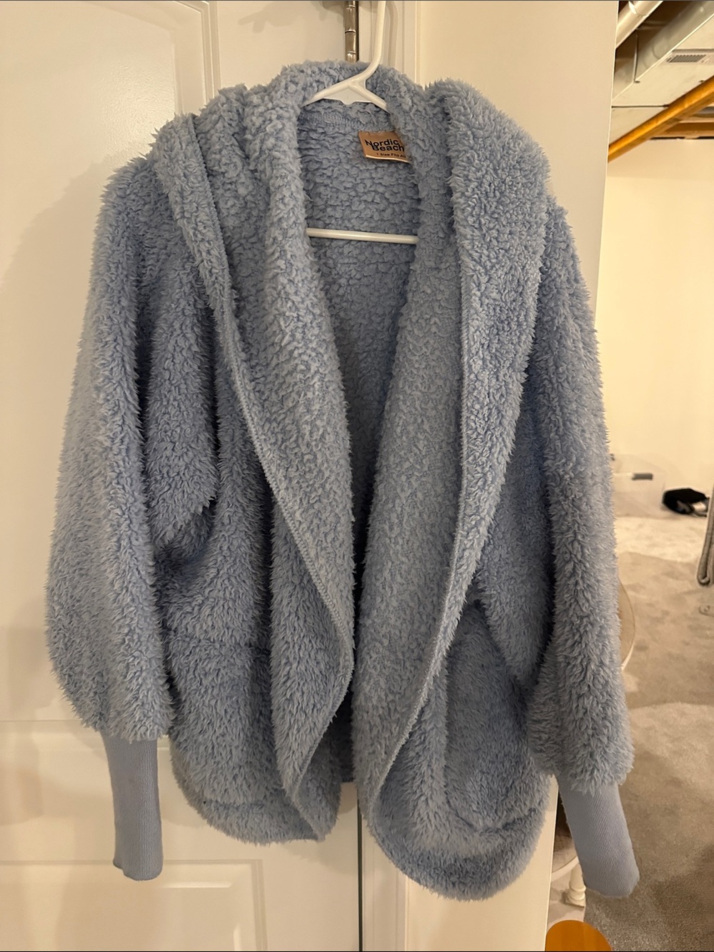 Nordic Beach Wrap Light Blue